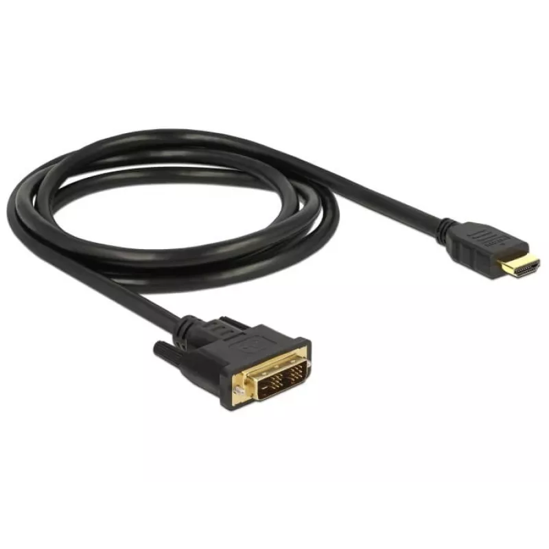 Adaptér video kábla DeLOCK 85583 1,5 m DVI-D HDMI typ A čierny