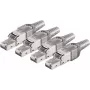 Káblový konektor RJ-45 ShiverPeaks BS08-51001-4 sivý