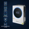 Qoltec, menič napätia, hybridný solárny invertor Off-Grid 4kVA 4kW 120A MPPT LCD Wi-Fi BMS sinus