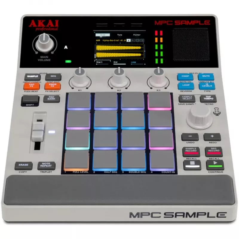 AKAI MPC SAMPLE - prenosný sampler/groovebox