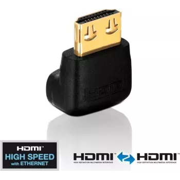 PureLink PureInstall PI035 - HDMI - HDMI - samec/samica - zlatá - čierna - 4096 x 2160 pixelov (PI035)