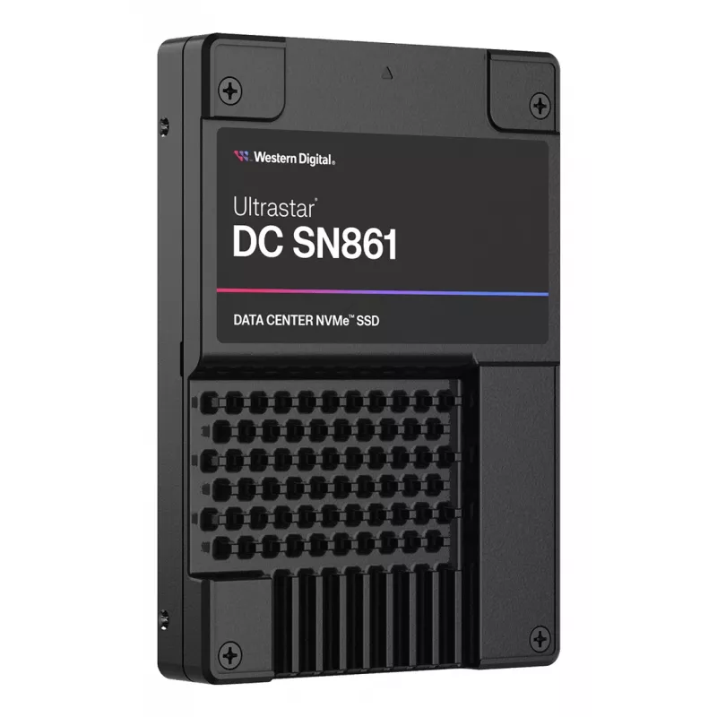 WD Ultrastar DC SN861 WUS6BA138PSP9X1 - SSD - dátové centrum - 3,84 TB - interný - 2,5 palca (6,4 cm)