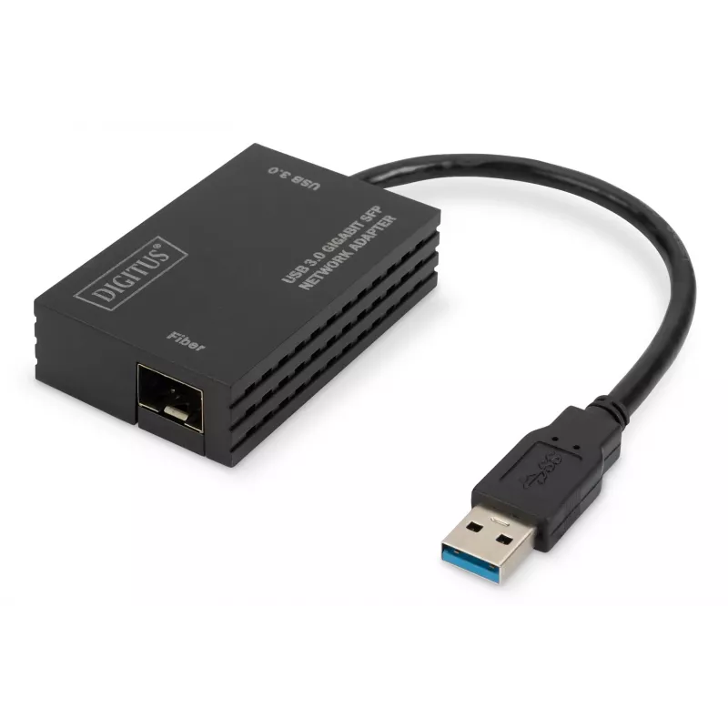 SFP sieťový adaptér Digitus DN-3026 USB 3.0 Gigabit