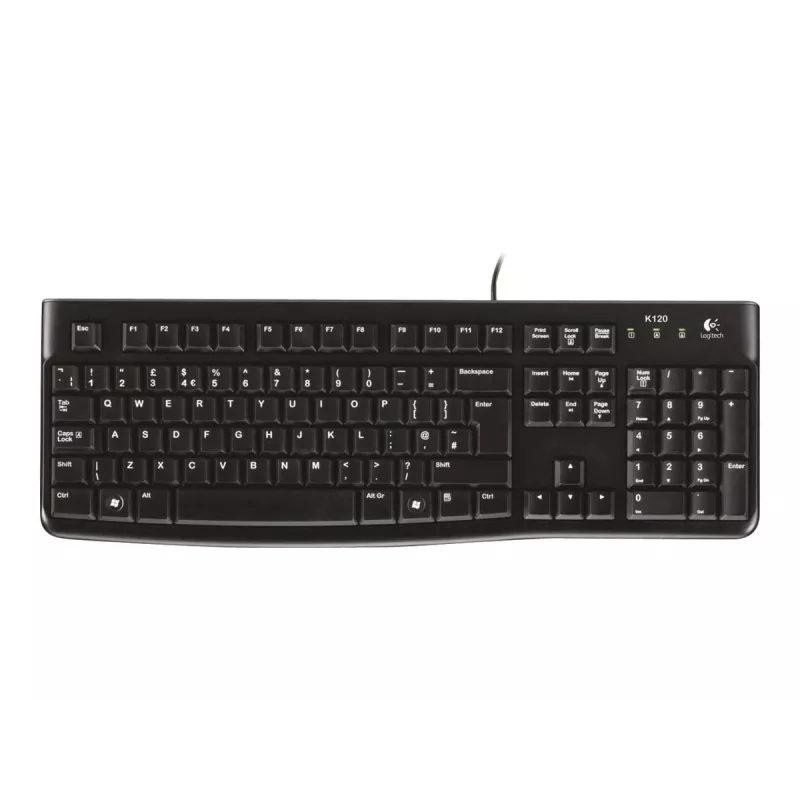 Klávesnica Logitech K120 káblová klávesnica