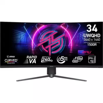 Monitor MSI MPG 346CQRFDE X24 34 palcov Curved Rapid VA 3440 x 1440
