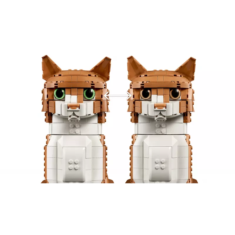 LEGO IDEAS 21376 Oranžová mačka