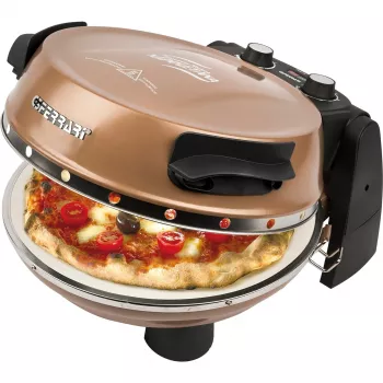 Pizzapek Napoletana (medená, 1 200 W, na pizze Ø 31 cm, 2 kamene)