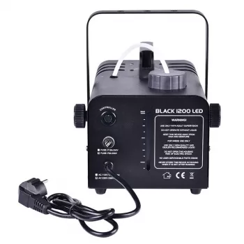 Výrobník hmly Light4Me BLACK 1200 LED