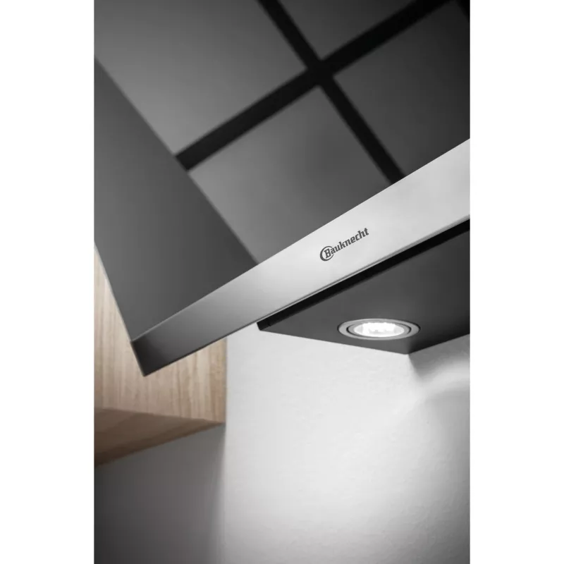 Bauknecht RBHVP 83 LM K nástenný odsávač pár, 80 cm, odsávanie/recirkulácia, LED, čierny/nerezová oceľ