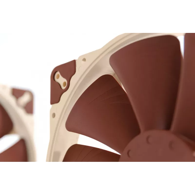 Noctua NF-A20 5V skrinkový ventilátor, 200x200x30 mm, 5 V, 3-pin, béžová/hnedá