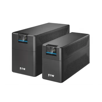 UPS Eaton 5E Gen2 700 Line-Interactive 0,7 kVA (360 W), 2 zásuvky typu E, čierna, kompaktná