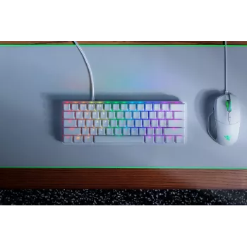 RAZER Huntsman Mini - Mercury Edition - Purple Switch - US-Layout klávesnica