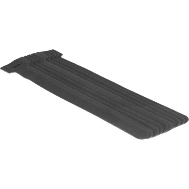 Suchý zips DeLOCK 18687 čierny 10 kusov