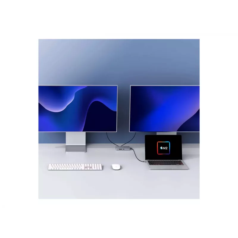 Hyper | HyperDrive Universal USB-C 10-in-1 Dual HDMI mobilný dock | Ethernet LAN (RJ-45) porty 1 | Počet HDMI portov 2