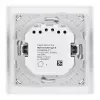 Fibaro zásuvka Walli Outlet N typ E antracit FGWSONE-011-8