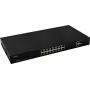 PULSAR SF116 sieťový switch Managed Fast Ethernet (10/100) Power over Ethernet (PoE) 1U čierny