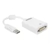 Video kábel adaptér DeLOCK 61765 DisplayPort na DVI-I 0,125 m