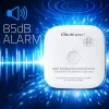 Bezdrôtový dymový hlásič QOLTEC model 52653 s 85 dB batériovým alarmom