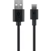 Goobay | USB-C nabíjací a synchronizačný kábel (USB-A > USB-C) | 38675 | čierny | RJ-45 | RJ-45 90°