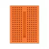 Breadboard DELOCK 18319, plastová prototypovacia doska, oranžová, 36×46×10 mm