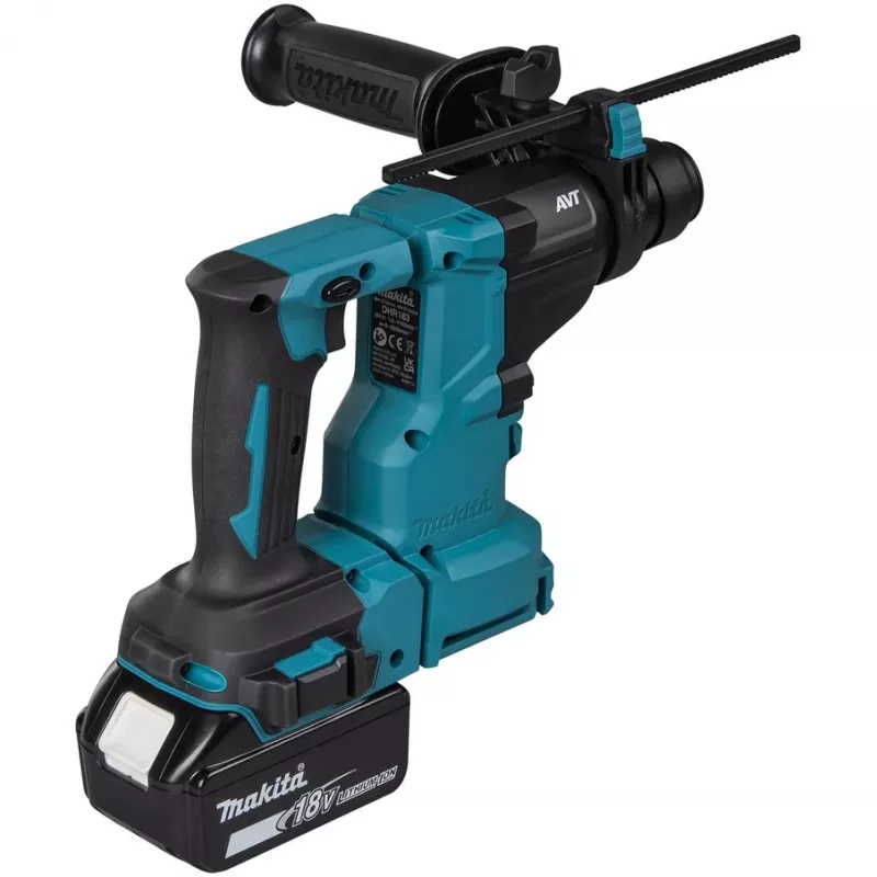 Makita DHR183RTWJ 18 V akumulátorové kombinované kladivo, súprava