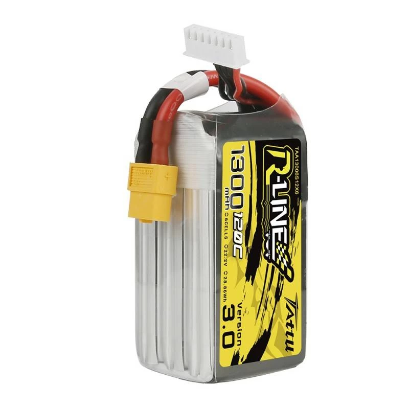 Tattu R-Line Version 3.0 1300mAh 22.2V 120C 6S1P XT60 batéria