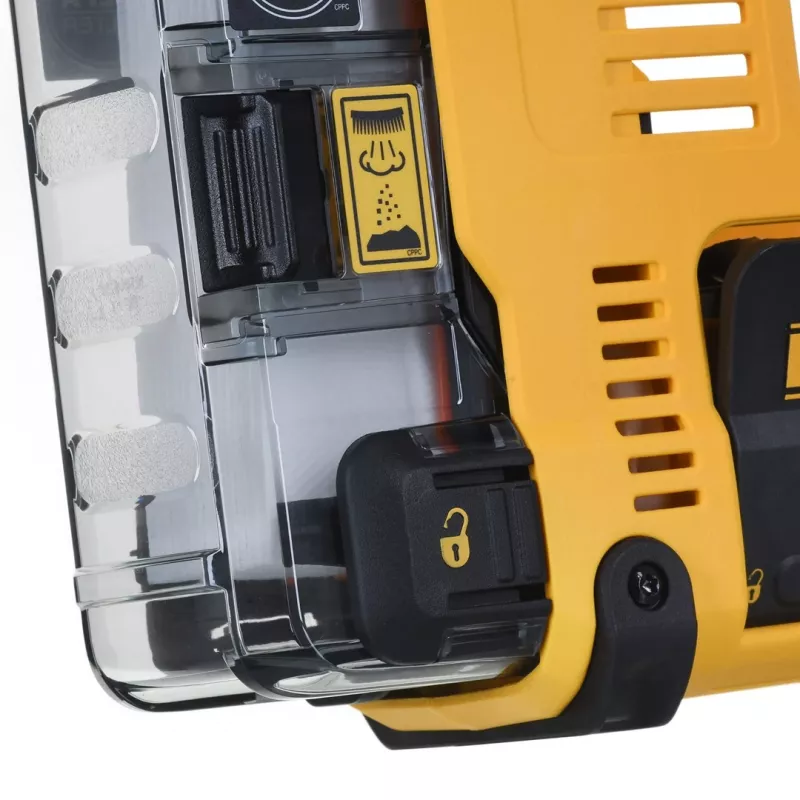 Odsávač prachu DeWalt D25303DH-XJ, prenosný 340 mm, 1,4 kg, žltá