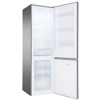 Chladnička s mrazničkou AMICA FK 2995.2FTX(E) 299L — Inox, mraznička dole, No Frost, 181 cm