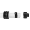 Fitting Alphacool 17473 — mosadz 23 mm výška, 26 mm priemer, čierna