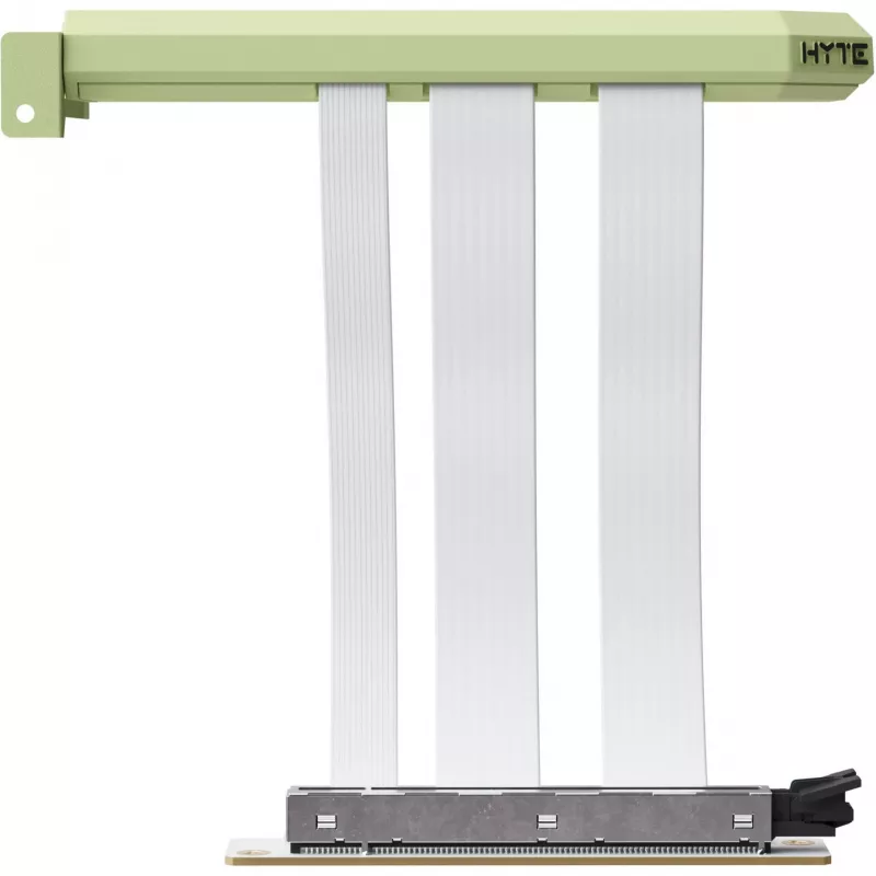 PCIe 5.0 Hyper Riser od HYTE, 20 cm, zelená/biela (ACC-HYTE-PCIE50-MM)