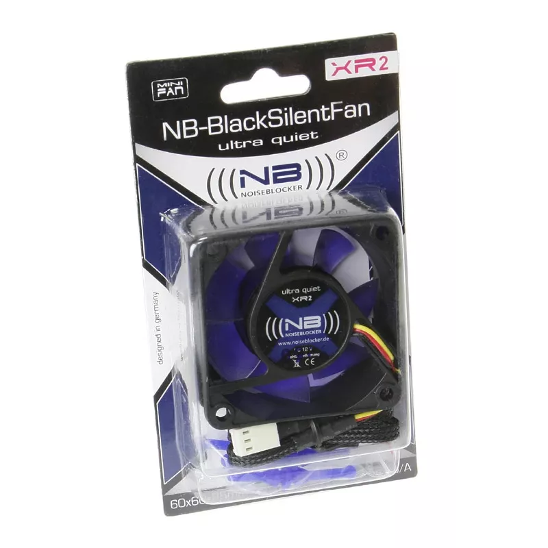 NOISEBLOCKER BlackSilentFan XR2 60mm skriňový ventilátor