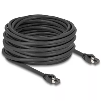 Sieťový kábel DeLOCK RJ45 Cat.8.1 15 m čierny