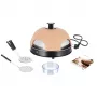 Príprava pizze Emerio PO-115985 4 pizze 900 W čierna oranžová