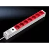 Rittal - predlžovací kábel (rack - montovateľný do racku) - 7 výstupných konektorov (7240.260)