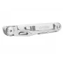 Multitool AZYMUT H2038B — 8-tools ušľachtilá oceľ kompaktný EDC, 173 mm, 125 g, s puzdrom a sadou bitov