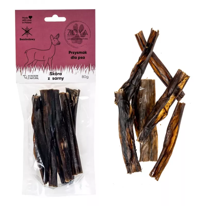 ZOYA Srnčia deka - psie maškrty - 80 g