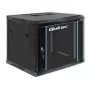 Sieťový rozvádzač QOLTEC 9U model 54466 – otvorený rám 9U serverový/rackový rozvádzač