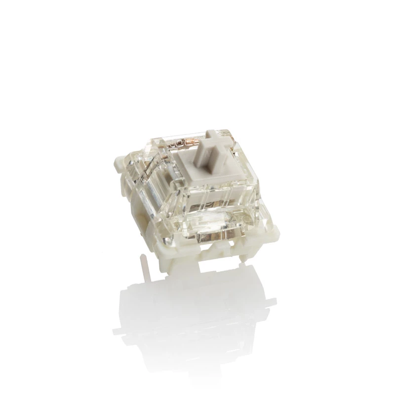 Ducky Gateron G Pro White Switches, mechanické, 3-pin, lineárne, MX-stem, 38g - 110 ks (DSK110-WPA3)