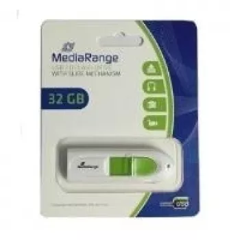 MediaRange Nano - USB kľúč - 16 GB - USB 2.0 - čierny (MR921)