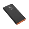 PowerBank EnerGo 10000mAh čierna-oranžová