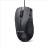 DICOTA - Myš - obojručná - Laser - 3 tlačidlá - Káblová - USB - Čierna (D32011)