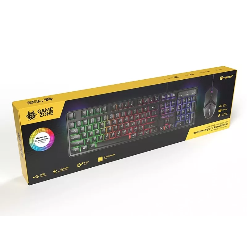 Klávesnica a myš Gamezone Boost USB