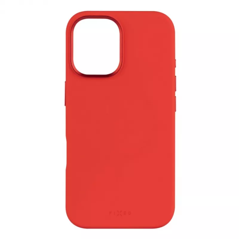 Fixed MagFlow | kryt zadnej strany | Apple | iPhone 16 | tekutý silikón | červený