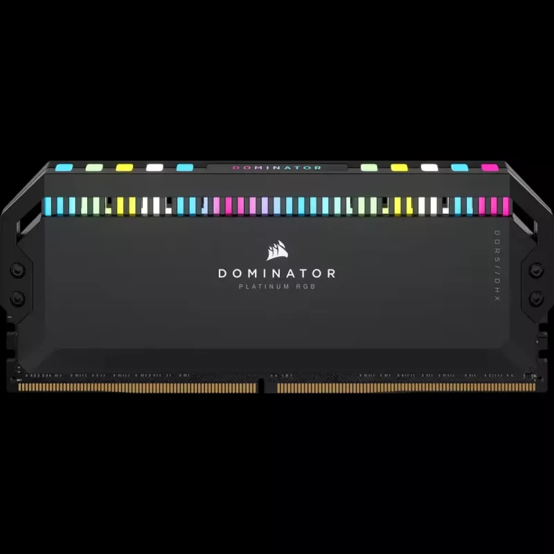 DIMM 32 GB DDR5-6400 (2x 16 GB) dual kit, operačná pamäť čierna, CMT32GX5M2B6400C32, Dominator Platinum, INTEL XMP