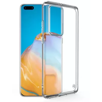 Tellur ochranné puzdro zo silikónu pre Huawei P40 Pro, transparentné