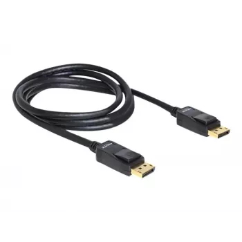 DisplayPort kábel DeLOCK 82585 2 m čierny