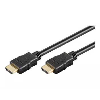 Goobay 3m HDMI kábel s Ethernet, 4K (2160p), pozlátené kontakty