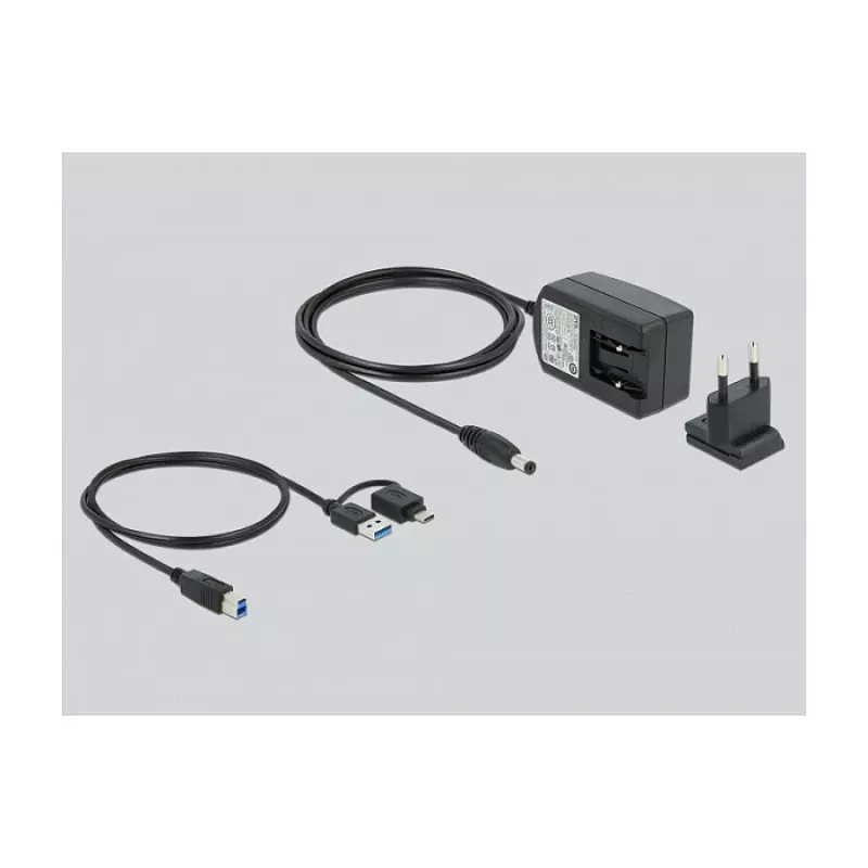USB dokovacia stanica DeLOCK 87771 Dual HDMI Full-HD USB 3.2 LAN Audio