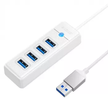 USB hub ORICO 4-port USB 3.0 PW4U-U3 — 4x USB-A konektory, USB 3.0 prenos