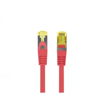 Sieťový kábel Lanberg PATCHCORD KAT.6A S/FTP LSZH CU 1M červený